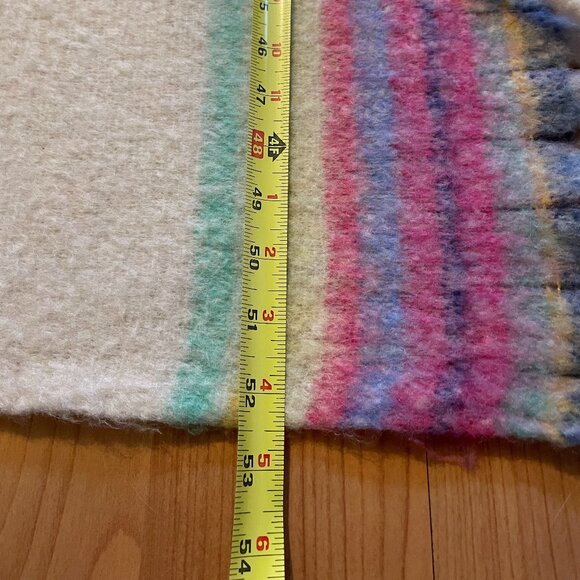 FREE PEOPLE Fringe Throw Blanket - SO soft!! - Picture 11 of 12